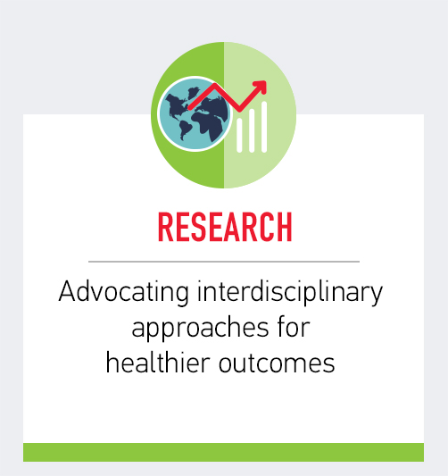 Research - Advocating interdisciplinary approaches for healthier outcomes